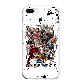 Чехол для iPhone 7Plus/8 Plus матовый с принтом Пираты One Piece. Большой куш в Санкт-Петербурге, Силикон | Область печати: задняя сторона чехла, без боковых панелей | anime | manga | monkey d. luffy | one piece | аниме | бейзил хокинс | большой куш | ван пис | вон пис | капоне бэдж | король пиратов | луфи | луффи | манга | манки д. луффи | пират | ророноа зоро | скретчмен апу