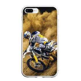 Чехол для iPhone 7Plus/8 Plus матовый с принтом HUSQVARNA / ХУСКВАРНА / SPORT в Санкт-Петербурге, Силикон | Область печати: задняя сторона чехла, без боковых панелей | Тематика изображения на принте: husqvarna | motorcycle | motosport | racing | speed | sport | байк. | гонки | двигатель | мото | мотокросс | мотоспорт | мототриал | мотоцикл | скорость | спорт | хускварна