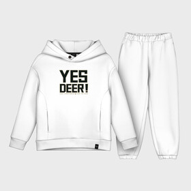 Детский костюм хлопок Oversize с принтом Yes Deer в Санкт-Петербурге,  |  | Тематика изображения на принте: antetokounmpo | basketball | bucks | giannis | milwaukee | mvp | nba | sport | streetball | адетокумбо | бакс | баскетбол | игра | милуоки | мяч | нба | олень | спорт | стритбол | тренер | чемпион | янис