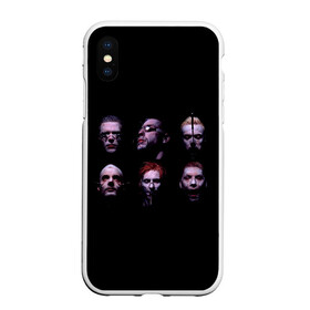 Чехол для iPhone XS Max матовый с принтом Rammstein horror в Санкт-Петербурге, Силикон | Область печати: задняя сторона чехла, без боковых панелей | Тематика изображения на принте: alternative | metall | music | rammstein | rock | альтернатива | кристиан лоренц | кристоф шнайдер | металл | музыка | оливер ридель | пауль ландерс | раммштайн | рамштайн | рамштэйн | рихард круспе | рок