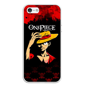 Чехол для iPhone 5/5S матовый с принтом Луффи One Piece. Большой куш в Санкт-Петербурге, Силикон | Область печати: задняя сторона чехла, без боковых панелей | anime | manga | monkey d. luffy | one piece | аниме | большой куш | ван пис | вон пис | гол д. роджер | кайдо | король пиратов | луфи | луффи | манга | манки д. луффи | нами | нико робин | пират | портгас д. эйс | ророноа зоро