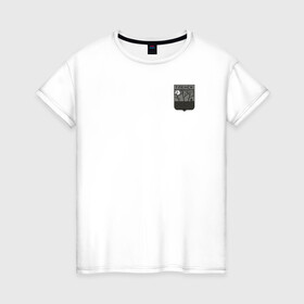 Женская футболка хлопок с принтом Герб города Тленск в Санкт-Петербурге, 100% хлопок | прямой крой, круглый вырез горловины, длина до линии бедер, слегка спущенное плечо | бзсхднст | герб | сувенир | тлен | туризм