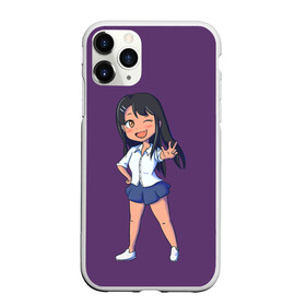 Чехол для iPhone 11 Pro матовый с принтом Ms. Nagatoro в Санкт-Петербурге, Силикон |  | anime | chan | dont | gamo | hayase | manga | me | miss | mock | nagatoro | naoto | no | president | sakura | senpai | toy | with | yoshi | аниме | гамо | ёши | издевайся | йоши | манга | нагаторо | наото | не | президент | сакура | семпай |