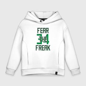 Детское худи Oversize хлопок с принтом Fear The Freak 34 в Санкт-Петербурге, френч-терри — 70% хлопок, 30% полиэстер. Мягкий теплый начес внутри —100% хлопок | боковые карманы, эластичные манжеты и нижняя кромка, капюшон на магнитной кнопке | antetokounmpo | basketball | bucks | giannis | milwaukee | mvp | nba | sport | streetball | адетокумбо | бакс | баскетбол | игра | милуоки | мяч | нба | олень | спорт | стритбол | тренер | чемпион | янис