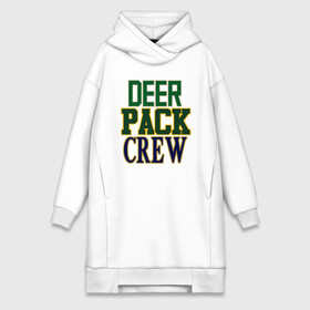 Платье-худи хлопок с принтом Deer Pack Crew в Санкт-Петербурге,  |  | antetokounmpo | basketball | bucks | giannis | milwaukee | mvp | nba | sport | streetball | адетокумбо | бакс | баскетбол | игра | милуоки | мяч | нба | олень | спорт | стритбол | тренер | чемпион | янис