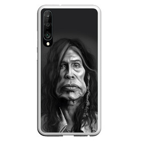 Чехол для Honor P30 с принтом Steven Tyler | AEROSMITH (Z) в Санкт-Петербурге, Силикон | Область печати: задняя сторона чехла, без боковых панелей | aerosmith | rock | steven tyler | айросмит | блюз рок | брэд уитфорд | глэм метал | глэм рок | джо перри | джоуи крамер | музыка | рок | рок н ролл | стивен тайлер | том хэмилтон | хард рок