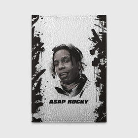 Обложка для автодокументов с принтом АСАП | ASAP ROCKY (Z) в Санкт-Петербурге, натуральная кожа |  размер 19,9*13 см; внутри 4 больших “конверта” для документов и один маленький отдел — туда идеально встанут права | america | asap | asap rocky | black rap | music | rap | raper | testing | usa | америка | асап | асап роки | зарубежная музыка | музыка | музыкант | реп | репер | сша | тестин | черный реп