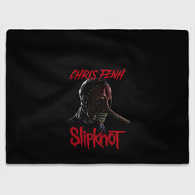 Плед 3D с принтом CHRIS FENH | SLIPKNOT | СЛИПКНОТ (Z) в Санкт-Петербурге, 100% полиэстер | закругленные углы, все края обработаны. Ткань не мнется и не растягивается | Тематика изображения на принте: chris fenh | rock | slipknot | крис фенх | петля | рок | скользящий узел | слипкнот | тяжелый рок | удавка