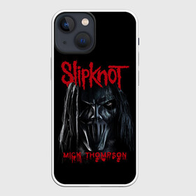 Чехол для iPhone 13 mini с принтом MICK THOMPSON | SLIPKNOT | СЛИПКНОТ (Z) в Санкт-Петербурге,  |  | mick thompson | rock | slipknot | кейси джонс | мик томпсон | петля | рок | скользящий узел | слипкнот | тяжелый рок | удавка