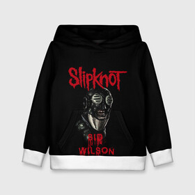 Детская толстовка 3D с принтом SID WILSON | SLIPKNOT | СЛИПКНОТ (Z) в Санкт-Петербурге, 100% полиэстер | двухслойный капюшон со шнурком для регулировки, мягкие манжеты на рукавах и по низу толстовки, спереди карман-кенгуру с мягким внутренним слоем | rock | sid wilson | slipknot | петля | рок | сид вилсон | скользящий узел | слипкнот | тяжелый рок | удавка