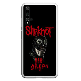 Чехол для Honor 20 с принтом SID WILSON | SLIPKNOT | СЛИПКНОТ (Z) в Санкт-Петербурге, Силикон | Область печати: задняя сторона чехла, без боковых панелей | rock | sid wilson | slipknot | петля | рок | сид вилсон | скользящий узел | слипкнот | тяжелый рок | удавка