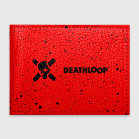 Обложка для студенческого билета с принтом Deathloop - Skull - Paint в Санкт-Петербурге, натуральная кожа | Размер: 11*8 см; Печать на всей внешней стороне | death | deathloop | game | games | loop | paint | skull | брызги | дэслуп | дэт | дэтлуп | знак | игра | игры | краска | лого | луп | мертвая | пелтя | символ