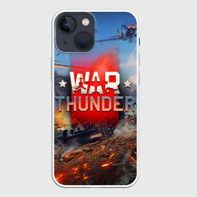 Чехол для iPhone 13 mini с принтом WAR THUNDER   ВАР ТАНДЕР в Санкт-Петербурге,  |  | game | war thunder | warthunder | world of tanks | wot | вар тандер | война | вот | игры | корабли | мир танков. | онлайн игра | самолеты | танки