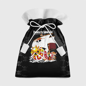 Подарочный 3D мешок с принтом Таузенд Санни новый корабль Пиратов Соломенной Шляпы в Санкт-Петербурге, 100% полиэстер | Размер: 29*39 см | anime | manga | one piece | аниме | большой куш | ван пис | весёлый роджер | вон пис | король пиратов | логотип | манга | монки д. луффи | мугивары | перекрещённый костями | пират | пиратский флаг