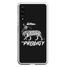 Чехол для Honor 20 с принтом Tiger Prodigy в Санкт-Петербурге, Силикон | Область печати: задняя сторона чехла, без боковых панелей | alternative | dj | electo | music | prodigy | альтернатива | музыка | продиджи | продижи | электроника