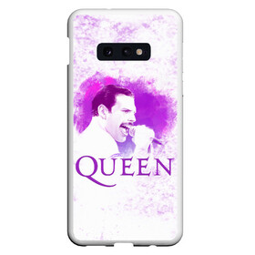 Чехол для Samsung S10E с принтом Freddie Mercury | Queen (Z) в Санкт-Петербурге, Силикон | Область печати: задняя сторона чехла, без боковых панелей | freddie mercury | music | queen | брайан мэй | глэм рок | джон дикон | квин | королева | музыка | поп рок | роджер тейлор | фредди меркьюри | хард рок