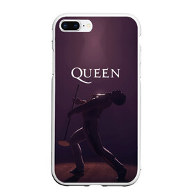 Чехол для iPhone 7Plus/8 Plus матовый с принтом Freddie Mercury | Queen (Z) в Санкт-Петербурге, Силикон | Область печати: задняя сторона чехла, без боковых панелей | Тематика изображения на принте: freddie mercury | music | queen | брайан мэй | глэм рок | джон дикон | квин | королева | музыка | поп рок | роджер тейлор | фредди | фредди меркьюри | фреди | хард рок