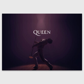 Поздравительная открытка с принтом Freddie Mercury | Queen (Z) в Санкт-Петербурге, 100% бумага | плотность бумаги 280 г/м2, матовая, на обратной стороне линовка и место для марки
 | freddie mercury | music | queen | брайан мэй | глэм рок | джон дикон | квин | королева | музыка | поп рок | роджер тейлор | фредди | фредди меркьюри | фреди | хард рок