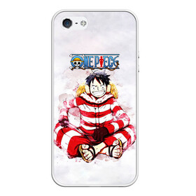 Чехол для iPhone 5/5S матовый с принтом One Piece. Большой куш Луффи в Санкт-Петербурге, Силикон | Область печати: задняя сторона чехла, без боковых панелей | anime | manga | monkey d. luffy | one piece | аниме | большой куш | ван пис | вон пис | гол д. роджер | кайдо | король пиратов | луфи | луффи | манга | манки д. луффи | нами | нико робин | пират | портгас д. эйс | ророноа зоро