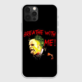 Чехол для iPhone 12 Pro Max с принтом Breathe whith me в Санкт-Петербурге, Силикон |  | alternative | dj | electo | music | prodigy | альтернатива | музыка | продиджи | продижи | электроника