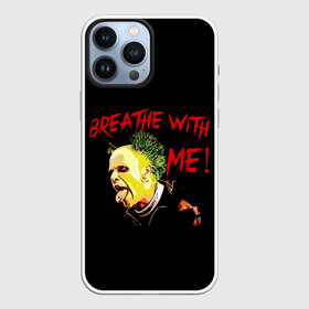 Чехол для iPhone 13 Pro Max с принтом Breathe whith me в Санкт-Петербурге,  |  | Тематика изображения на принте: alternative | dj | electo | music | prodigy | альтернатива | музыка | продиджи | продижи | электроника