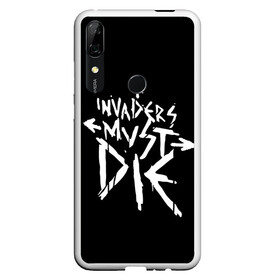 Чехол для Honor P Smart Z с принтом Invaders must die в Санкт-Петербурге, Силикон | Область печати: задняя сторона чехла, без боковых панелей | alternative | dj | electo | music | prodigy | альтернатива | музыка | продиджи | продижи | электроника