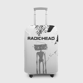 Чехол для чемодана 3D с принтом Radiohead | Радиохед (Z) в Санкт-Петербурге, 86% полиэфир, 14% спандекс | двустороннее нанесение принта, прорези для ручек и колес | radiohead | thomas edward yorke | альтернативный рок | арт рок | джонни гринвуд | инди рок | колин гринвуд | том йорк | фил селуэй | эд о’брайен | экспериментальный рок | электронная музыка