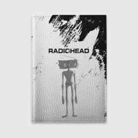 Обложка для автодокументов с принтом Radiohead | Радиохед (Z) в Санкт-Петербурге, натуральная кожа |  размер 19,9*13 см; внутри 4 больших “конверта” для документов и один маленький отдел — туда идеально встанут права | Тематика изображения на принте: radiohead | thomas edward yorke | альтернативный рок | арт рок | джонни гринвуд | инди рок | колин гринвуд | том йорк | фил селуэй | эд о’брайен | экспериментальный рок | электронная музыка
