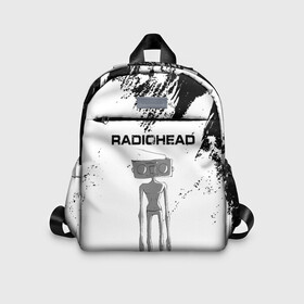 Детский рюкзак 3D с принтом Radiohead | Радиохед (Z) в Санкт-Петербурге, 100% полиэстер | лямки с регулируемой длиной, сверху петелька, чтобы рюкзак можно было повесить на вешалку. Основное отделение закрывается на молнию, как и внешний карман. Внутри дополнительный карман. По бокам два дополнительных кармашка | Тематика изображения на принте: radiohead | thomas edward yorke | альтернативный рок | арт рок | джонни гринвуд | инди рок | колин гринвуд | том йорк | фил селуэй | эд о’брайен | экспериментальный рок | электронная музыка