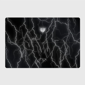 Магнитный плакат 3Х2 с принтом Разбитое сердце в Санкт-Петербурге, Полимерный материал с магнитным слоем | 6 деталей размером 9*9 см | Тематика изображения на принте: иероглифы | луна | молния | сердце | сердце разбитое | черно белый