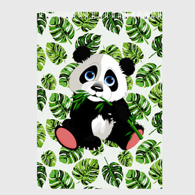 Скетчбук с принтом Милая Панда (Летняя) в Санкт-Петербурге, 100% бумага
 | 48 листов, плотность листов — 100 г/м2, плотность картонной обложки — 250 г/м2. Листы скреплены сверху удобной пружинной спиралью | animals | beast | eyes | flower | panda | глаза | животные | звери | летние | лето | милые | панда | паттерн | растения | цветы | эвкалипт