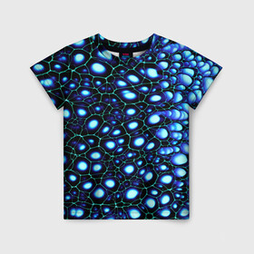 Детская футболка 3D с принтом Абстракция-макрокраска в Санкт-Петербурге, 100% гипоаллергенный полиэфир | прямой крой, круглый вырез горловины, длина до линии бедер, чуть спущенное плечо, ткань немного тянется | абстрактный фон | акварель | взрыв | волна | гладкая | движение | декоративный | дизайн | красота | кривая | мечта | микс | многоцветный | модный | обучение творчеству | палитра | пигмент | рисование