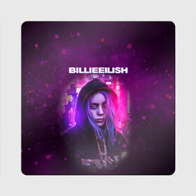 Магнит виниловый Квадрат с принтом BILLIE EILISH | GLITCH (Z) в Санкт-Петербурге, полимерный материал с магнитным слоем | размер 9*9 см, закругленные углы | be | billie | billie eilish | blohsh | ghoul | glitch | айлиш | билли | билли айлиш | бэрд | глитч | пайрат | пайрат бэрд