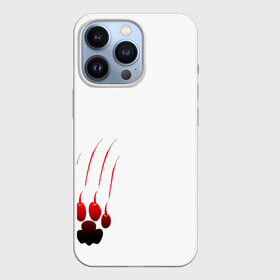 Чехол для iPhone 13 Pro с принтом След зверя в Санкт-Петербурге,  |  | зверь | когти | след | хищник | царапина