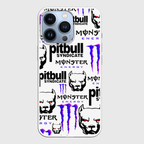 Чехол для iPhone 13 Pro с принтом PITBULL SYNDICATE X MONSTER в Санкт-Петербурге,  |  | games | monster energy | pitbull syndicate | игры | питбудь синдикат | питбуль | разработчик игр | собака | энергетик. | эрик давидыч