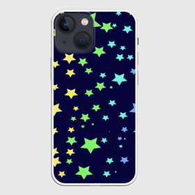 Чехол для iPhone 13 mini с принтом Звезды в Санкт-Петербурге,  |  | звезда | звездопад | небо | ночь | разноцветный