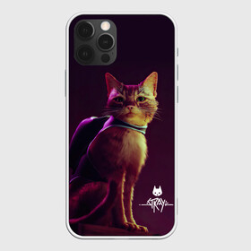 Чехол для iPhone 12 Pro Max с принтом Stray Game 2021 в Санкт-Петербурге, Силикон |  | 2021 | cat | cyberpunk | game | stray | бродилка | бродить | бродячий | киберпанк | кот | стрей | стрэй