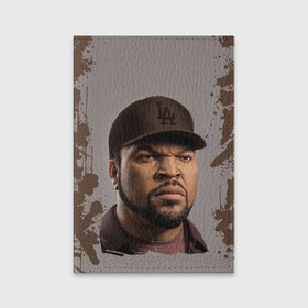 Обложка для паспорта матовая кожа с принтом Ice Cube | Айс Куб (Z) в Санкт-Петербурге, натуральная матовая кожа | размер 19,3 х 13,7 см; прозрачные пластиковые крепления | Тематика изображения на принте: ice cube | oshea jackson | rap | айс куб | айс кьюб | реп | репер | рэпер | хип хоп