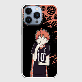 Чехол для iPhone 13 Pro с принтом ХИНАТА | HINATA в Санкт-Петербурге,  |  | black jackals | fly | fly high | haikyuu | hinata | msby | аниме | волейбол | карасуно | некома | хайкью карасуно | хината