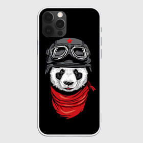 Чехол для iPhone 12 Pro Max с принтом Панда Танкист  в Санкт-Петербурге, Силикон |  | Тематика изображения на принте: animal | funny | panda | военный | животные | звери | милые | очки | панда | прикол | хипстер