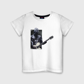 Детская футболка хлопок с принтом Уэс в Санкт-Петербурге, 100% хлопок | круглый вырез горловины, полуприлегающий силуэт, длина до линии бедер | alternative | limp bizkit | limpbizkit | metall | music | rock | альтернатива | лимп бизкит | лимпбискит | металл | музыка | рок