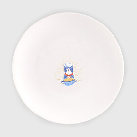 Тарелка с принтом Котик-повар в Санкт-Петербурге, фарфор | диаметр - 210 мм
диаметр для нанесения принта - 120 мм | арт | кот | котик | кошка | макароны | паста | повар | рисунок | спагетти