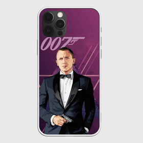Чехол для iPhone 12 Pro Max с принтом агент 007 Джеймс Бонд в Санкт-Петербурге, Силикон |  | Тематика изображения на принте: 007 | bond | james bond | no time to die | бонд | джеймс бонд | кино | не время умирать