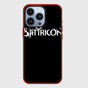 Чехол для iPhone 13 Pro с принтом Satyricon | Сатирикон в Санкт-Петербурге,  |  | black metal | metal | rock | satyricon | блэк метал | метал | рок | сатирикон