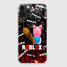 Чехол для iPhone 12 Pro с принтом Roblox piggy/Свинка Пигги. в Санкт-Петербурге, силикон | область печати: задняя сторона чехла, без боковых панелей | game | roblox | roblox piggy свинка пигги | блок | игра | игрушка | лего | персонажи | персонажи из кубиков | роблокс | робот