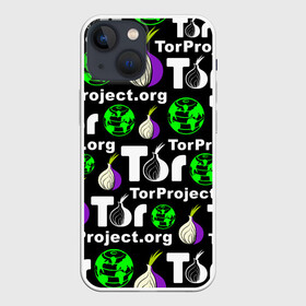 Чехол для iPhone 13 mini с принтом ТОР   TOR PROJECT BROWSER в Санкт-Петербурге,  |  | tor browser | torproject | анонимность | анонимный браузер | взлом | даркнет | зеркала | луковица | тор браузер | хакер | черный интернет.