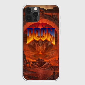 Чехол для iPhone 12 Pro с принтом DOOM | ДУМ (Z) в Санкт-Петербурге, силикон | область печати: задняя сторона чехла, без боковых панелей | demons | devil | doom | doom eternal | doom slayer | hell | slayer | ад | вега | демоны | дум | икона греха | какодемон | манкубус | солдат рока | элементаль боли