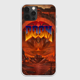 Чехол для iPhone 12 Pro Max с принтом DOOM | ДУМ (Z) в Санкт-Петербурге, Силикон |  | demons | devil | doom | doom eternal | doom slayer | hell | slayer | ад | вега | демоны | дум | икона греха | какодемон | манкубус | солдат рока | элементаль боли