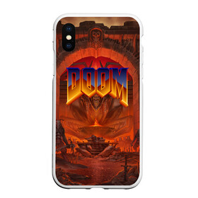 Чехол для iPhone XS Max матовый с принтом DOOM | ДУМ (Z) в Санкт-Петербурге, Силикон | Область печати: задняя сторона чехла, без боковых панелей | demons | devil | doom | doom eternal | doom slayer | hell | slayer | ад | вега | демоны | дум | икона греха | какодемон | манкубус | солдат рока | элементаль боли