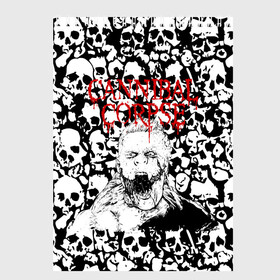 Скетчбук с принтом Cannibal Corpse | Труп Каннибала (Z) в Санкт-Петербурге, 100% бумага
 | 48 листов, плотность листов — 100 г/м2, плотность картонной обложки — 250 г/м2. Листы скреплены сверху удобной пружинной спиралью | cannibal | cannibal corpse | corpse | death metal | deathgrind | алекс уэбстер | брутальный дэт метал | дэт метал | дэтграйнд | пол мазуркевич | роб барретт | труп каннибала